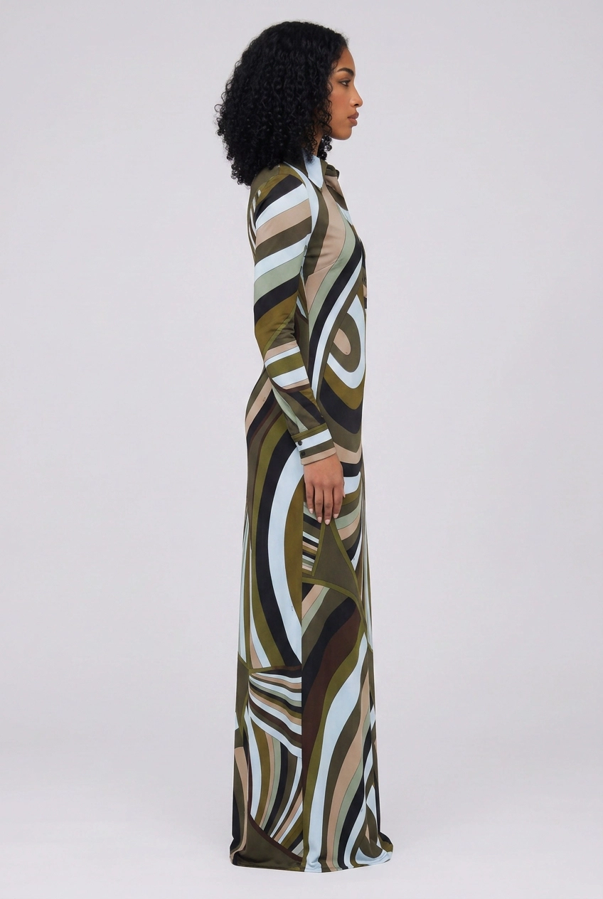 Avola Floral Printed Maxi Dresses