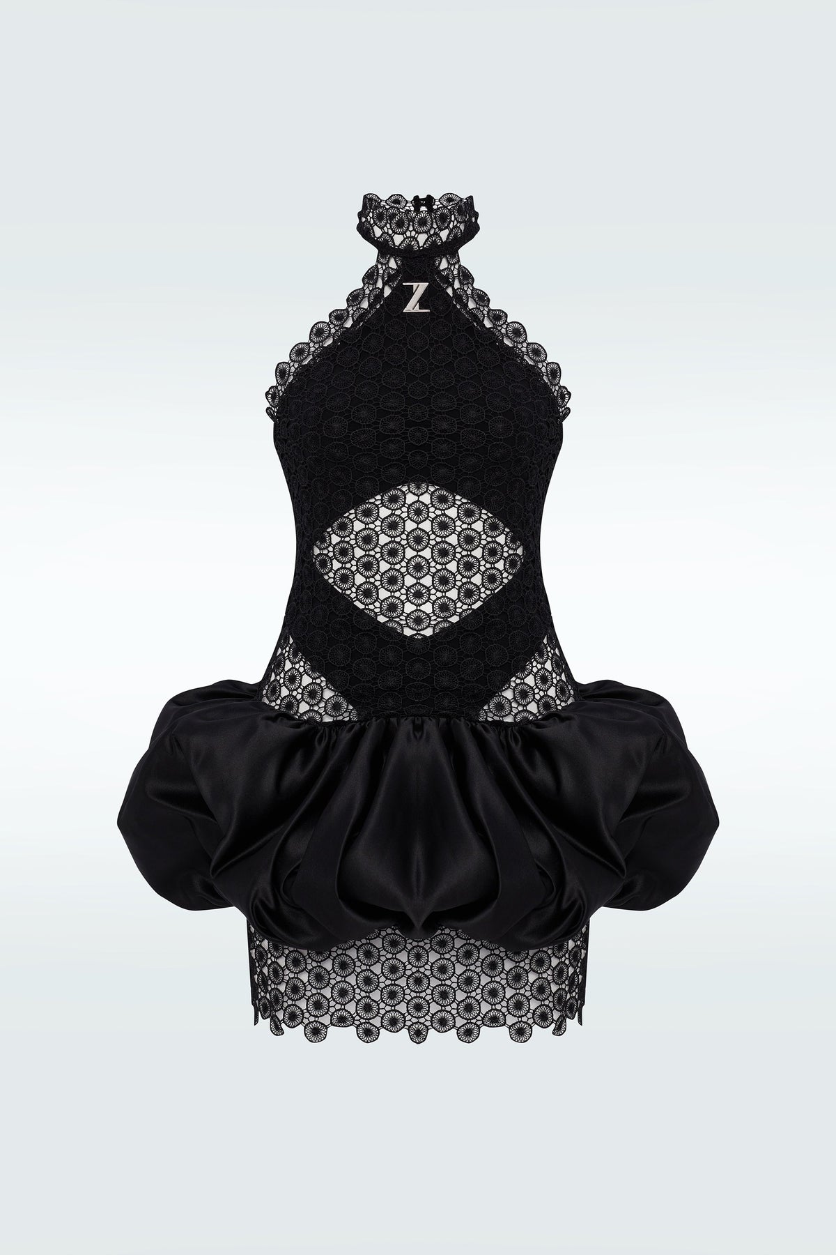 Rosie Solid Lace Mini Dresses