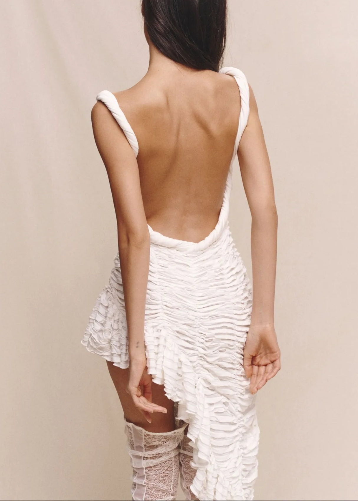 Bryn Solid Jacquard Maxi Dresses