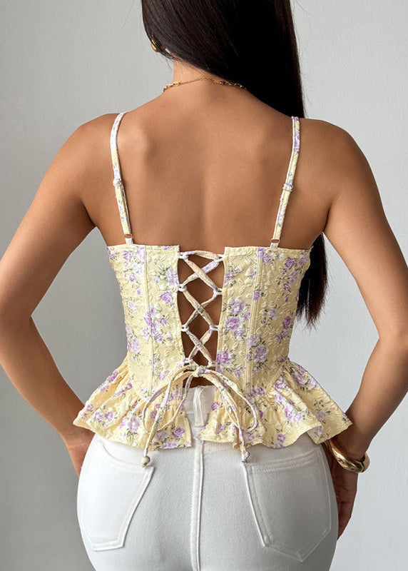 Unity Floral Corset Tops