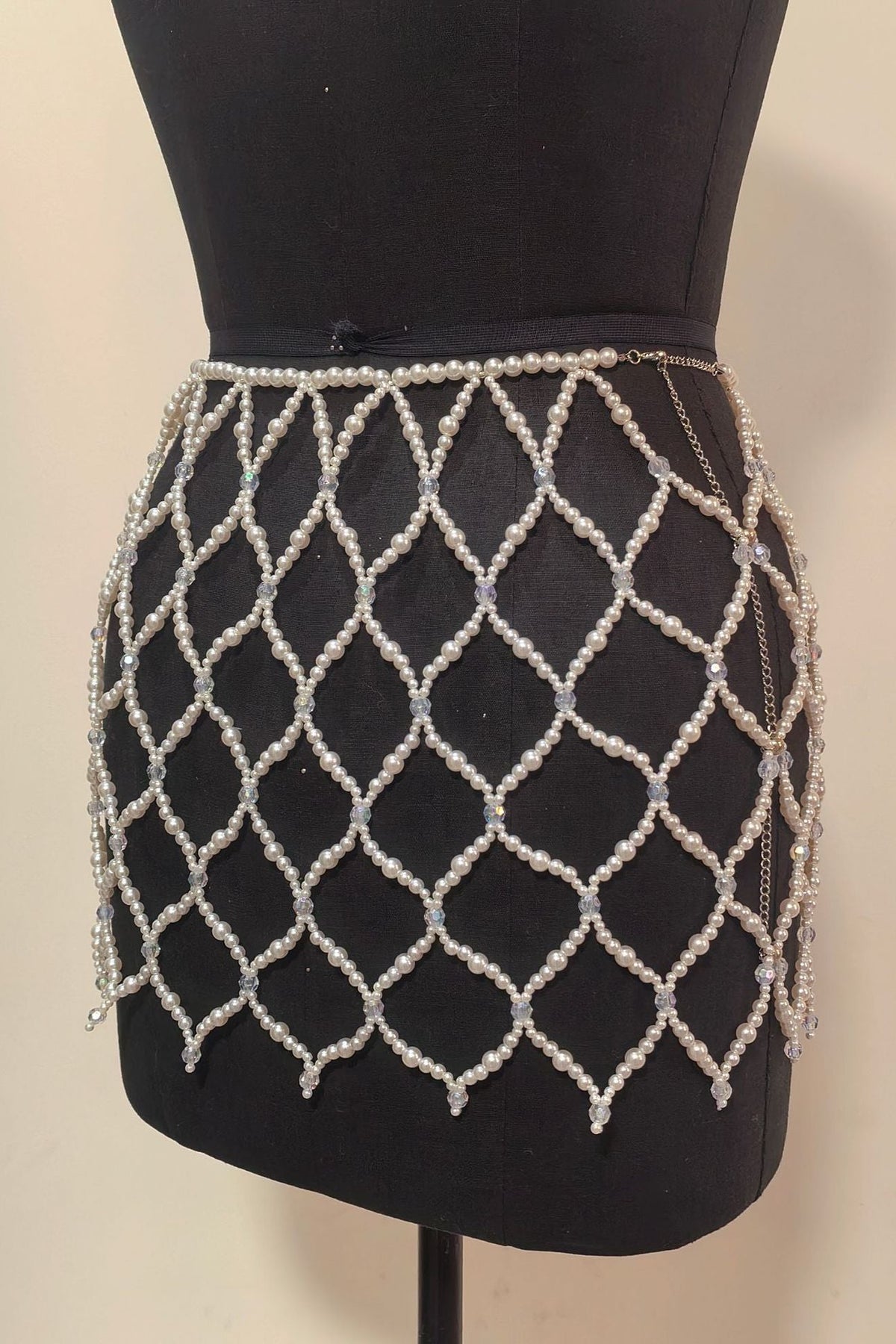Rosalin Solid Beaded Wear Mini Dresses
