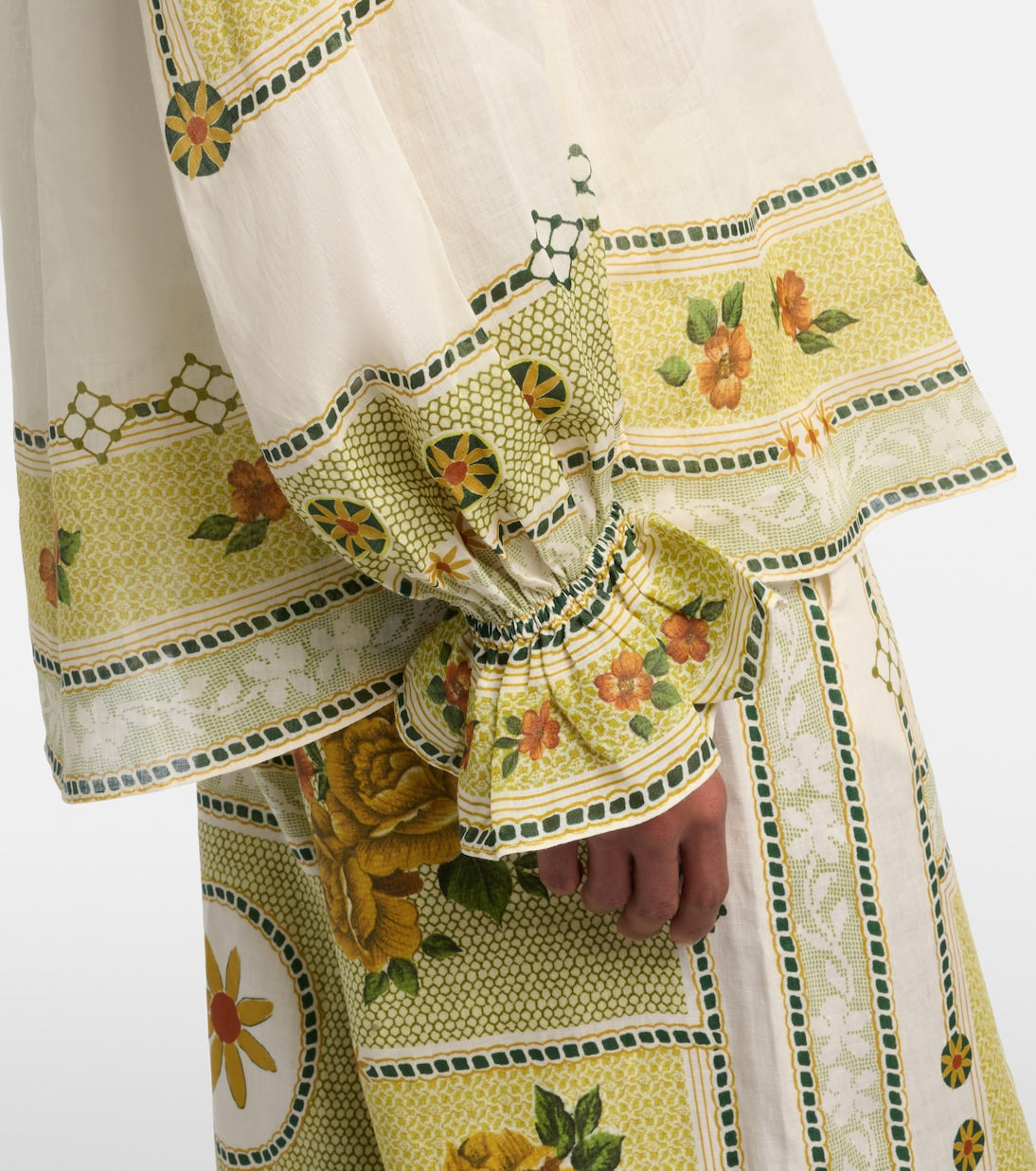 Marigold Floral Lace Co‑ords