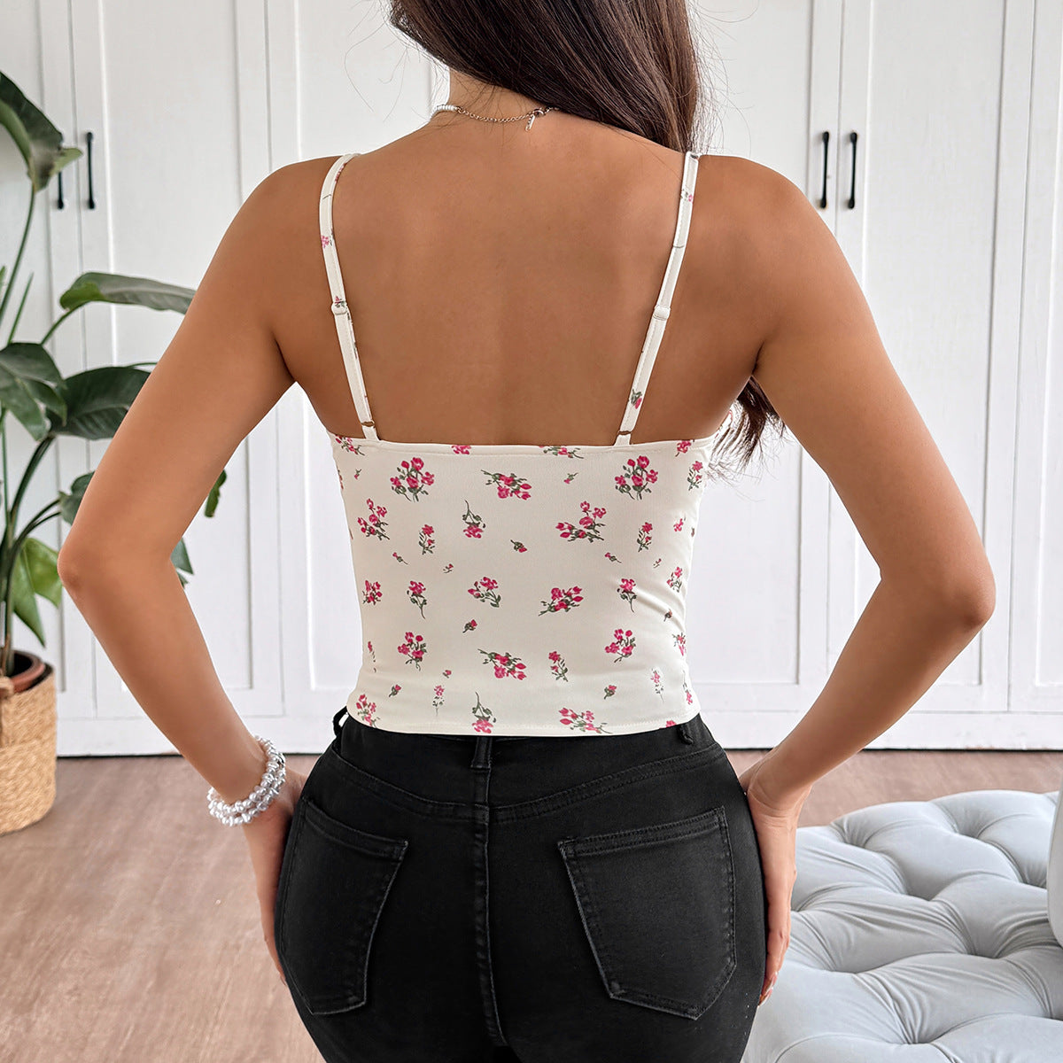 Jovia Floral Corset Tops