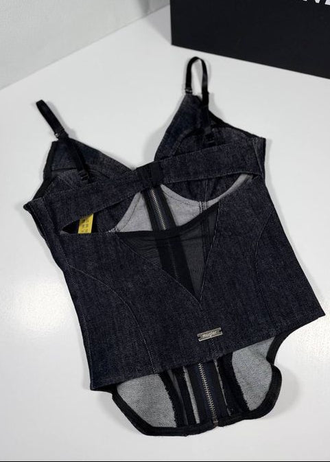 Beryl Denim Corset Tops