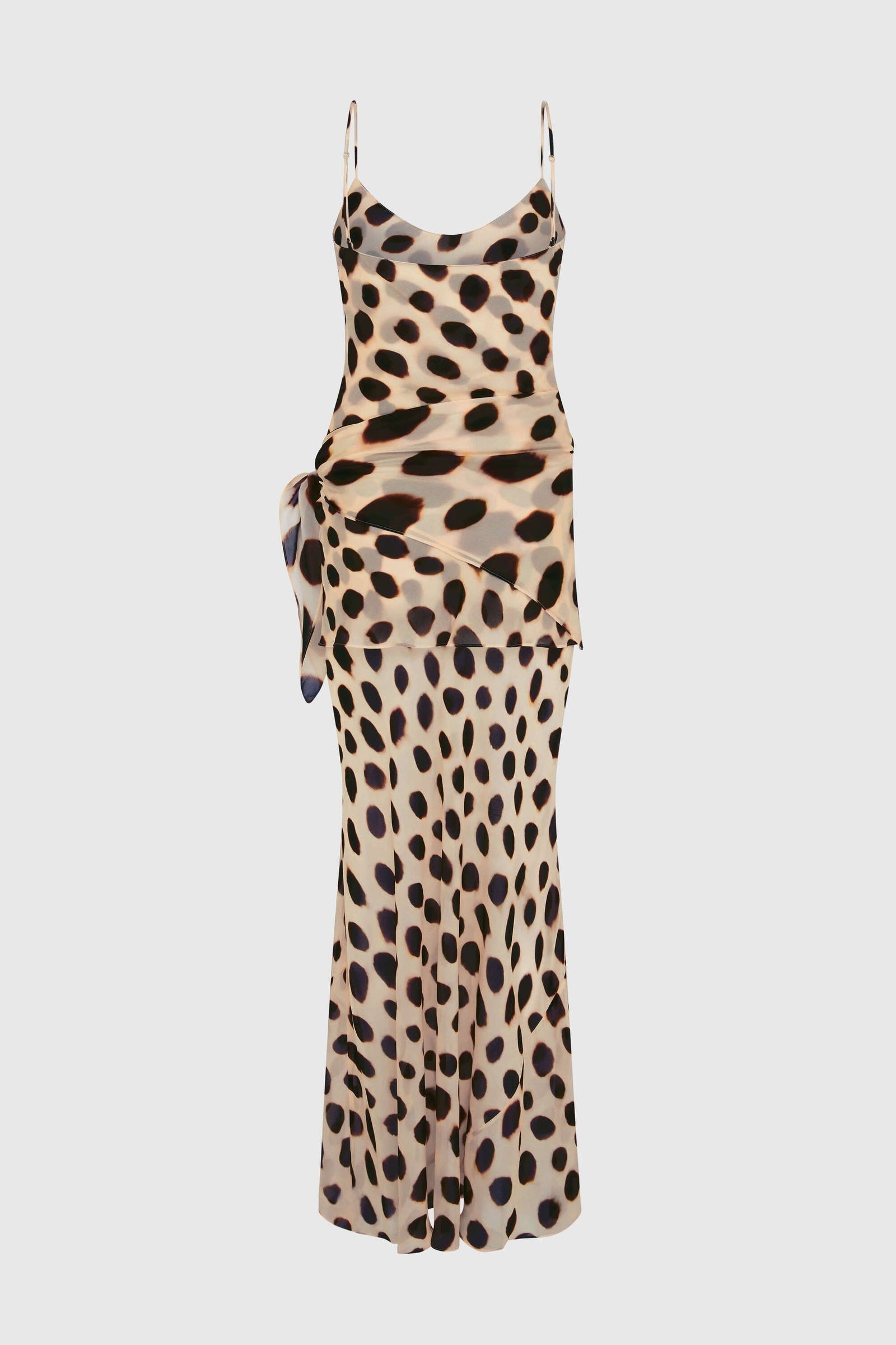 Wister Printed Dot Maxi Dresses