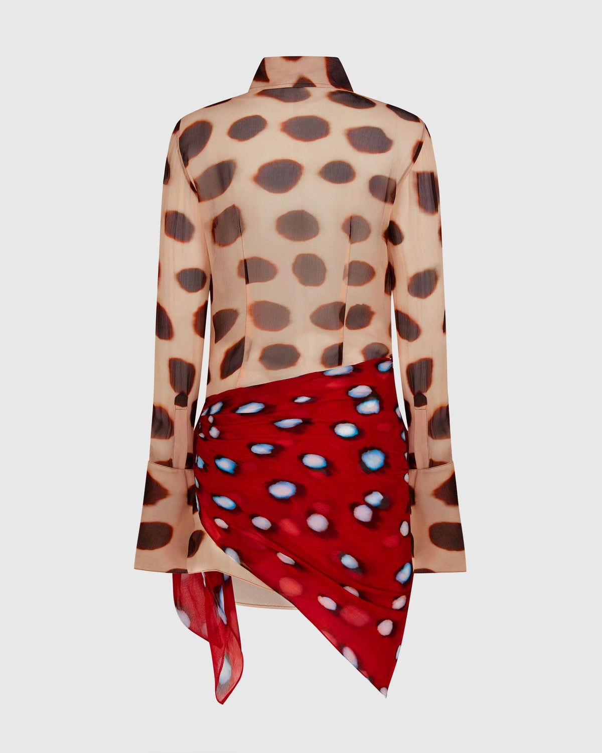 Elowen Floral & Dot Printed Mini Dresses