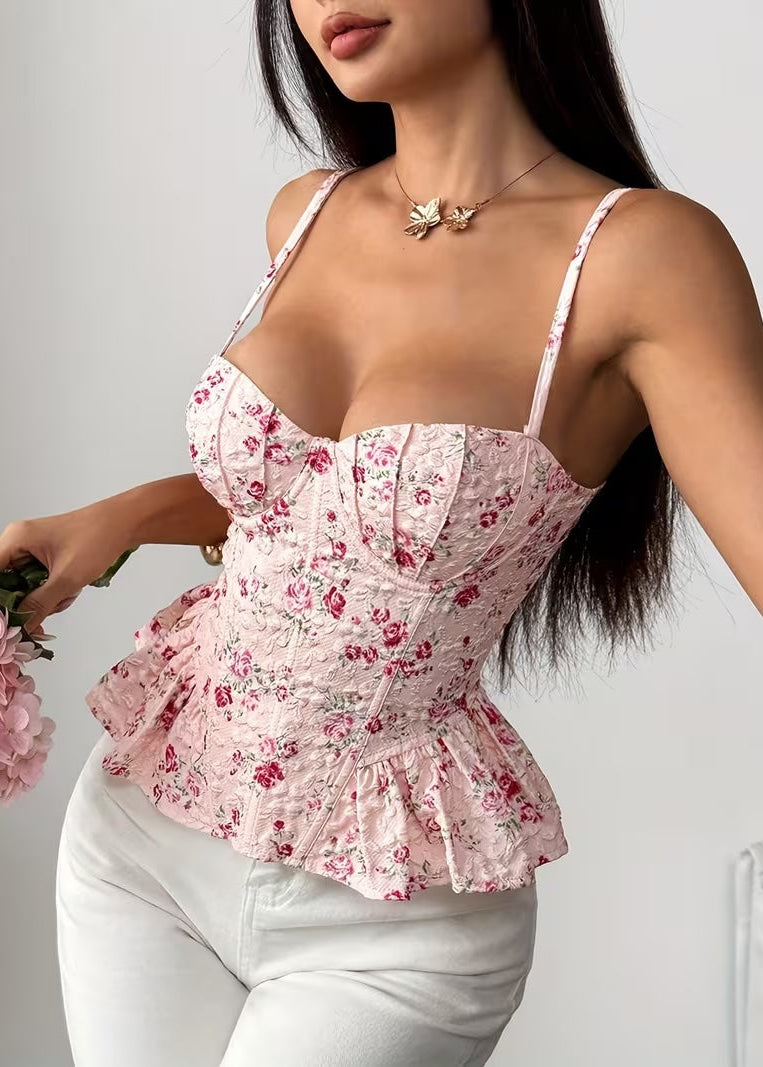 Unity Floral Corset Tops