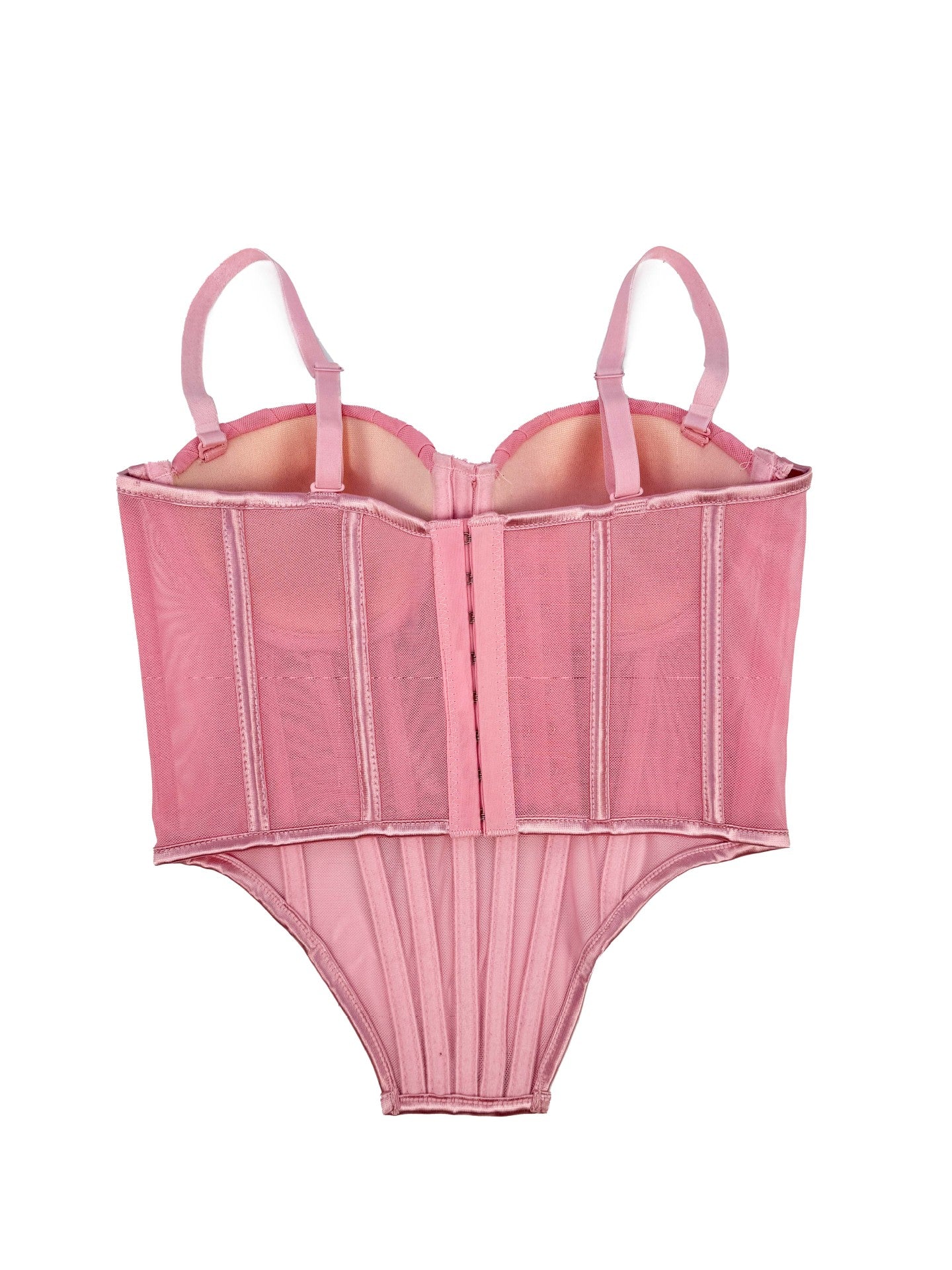 Bana Lace Mesh Corset Tops