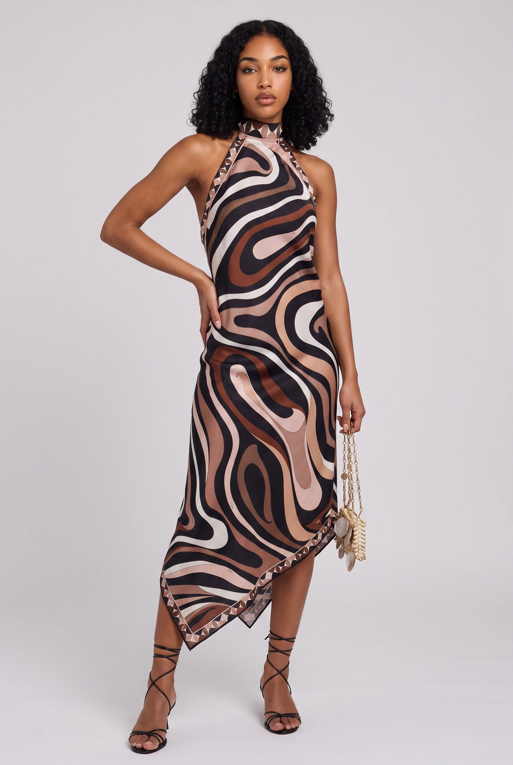 Coralie Floral Printed Midi Dresses