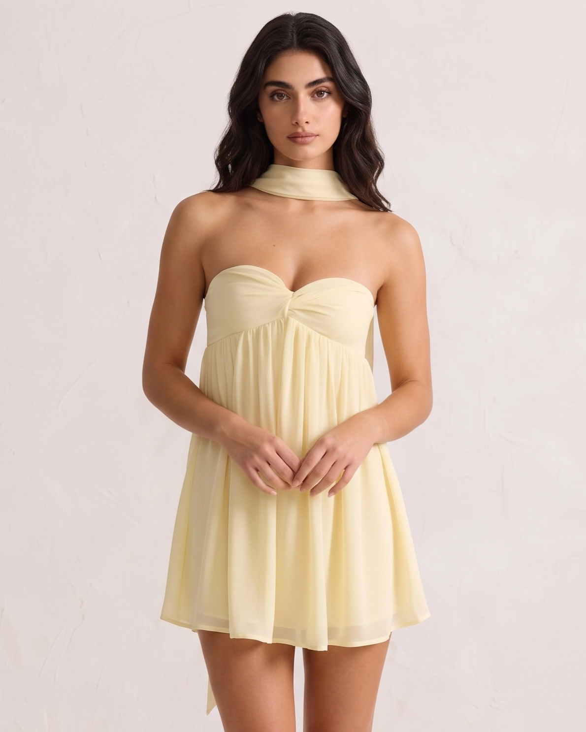 Mignonette Strapless Mini Dress