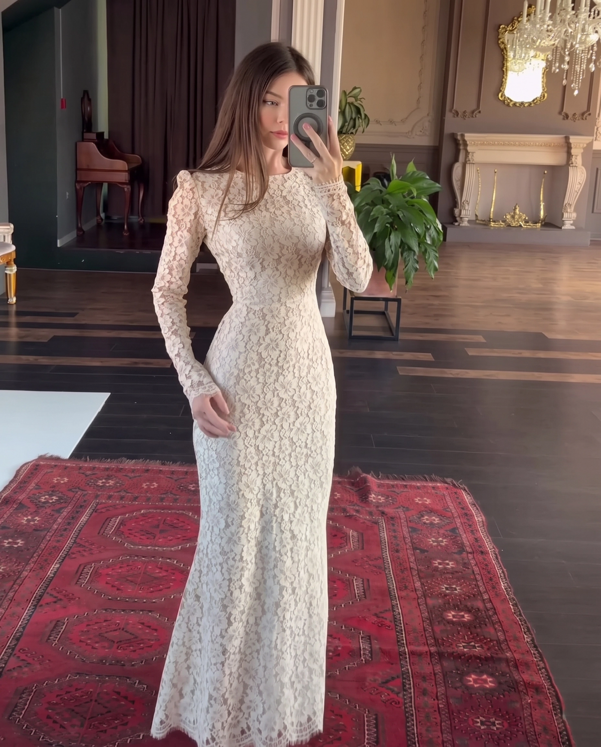 Radiance Lace Maxi Dress