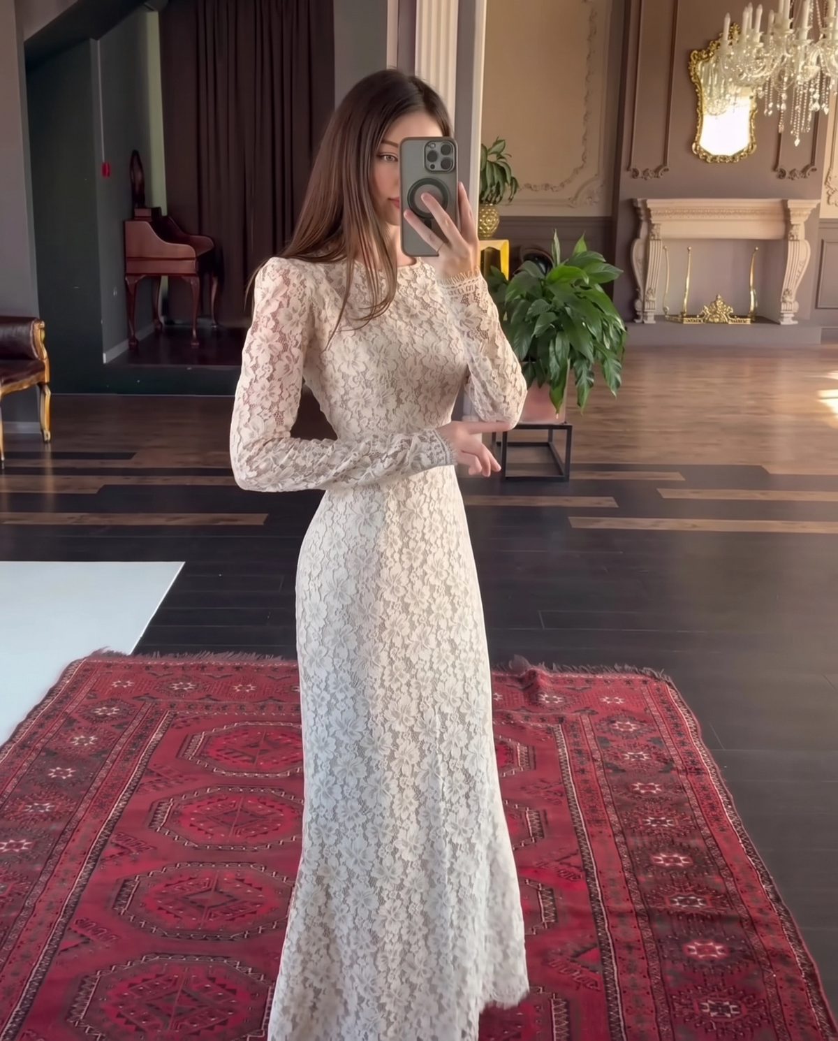 Radiance Lace Maxi Dress