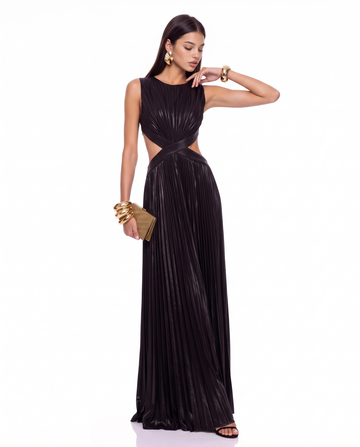 Affair Cut-Out Maxi Dress