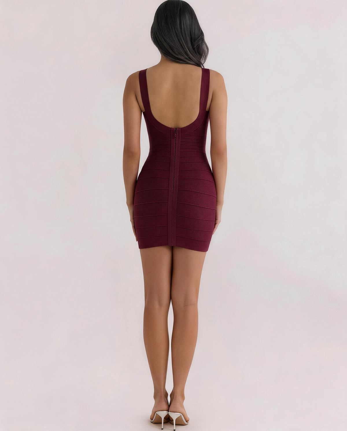 Ethereal Bandage Mini Dress