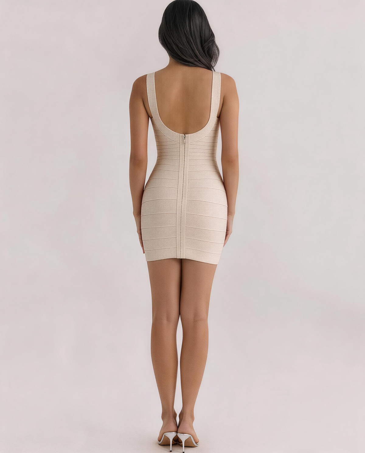 Ethereal Bandage Mini Dress