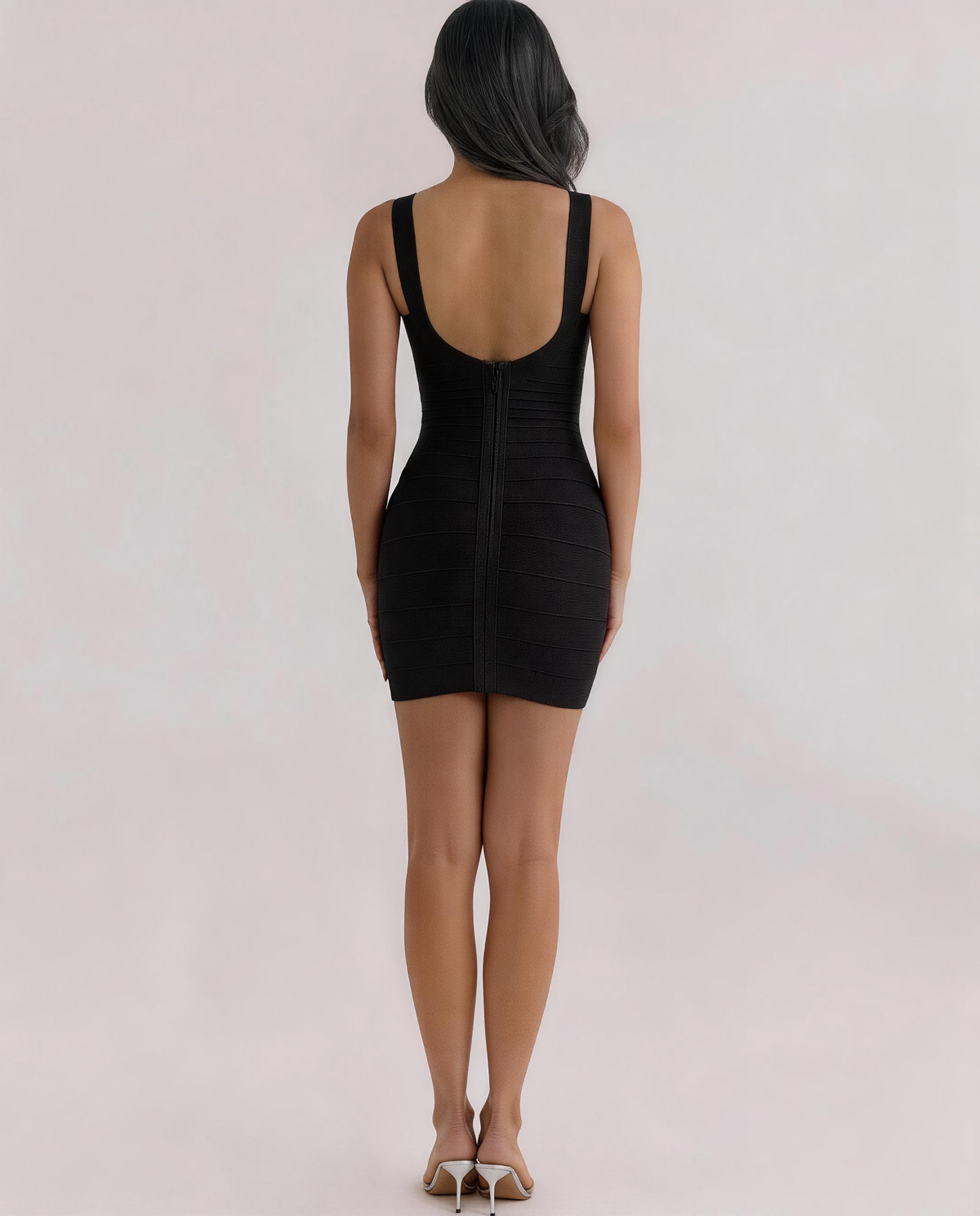 Ethereal Bandage Mini Dress