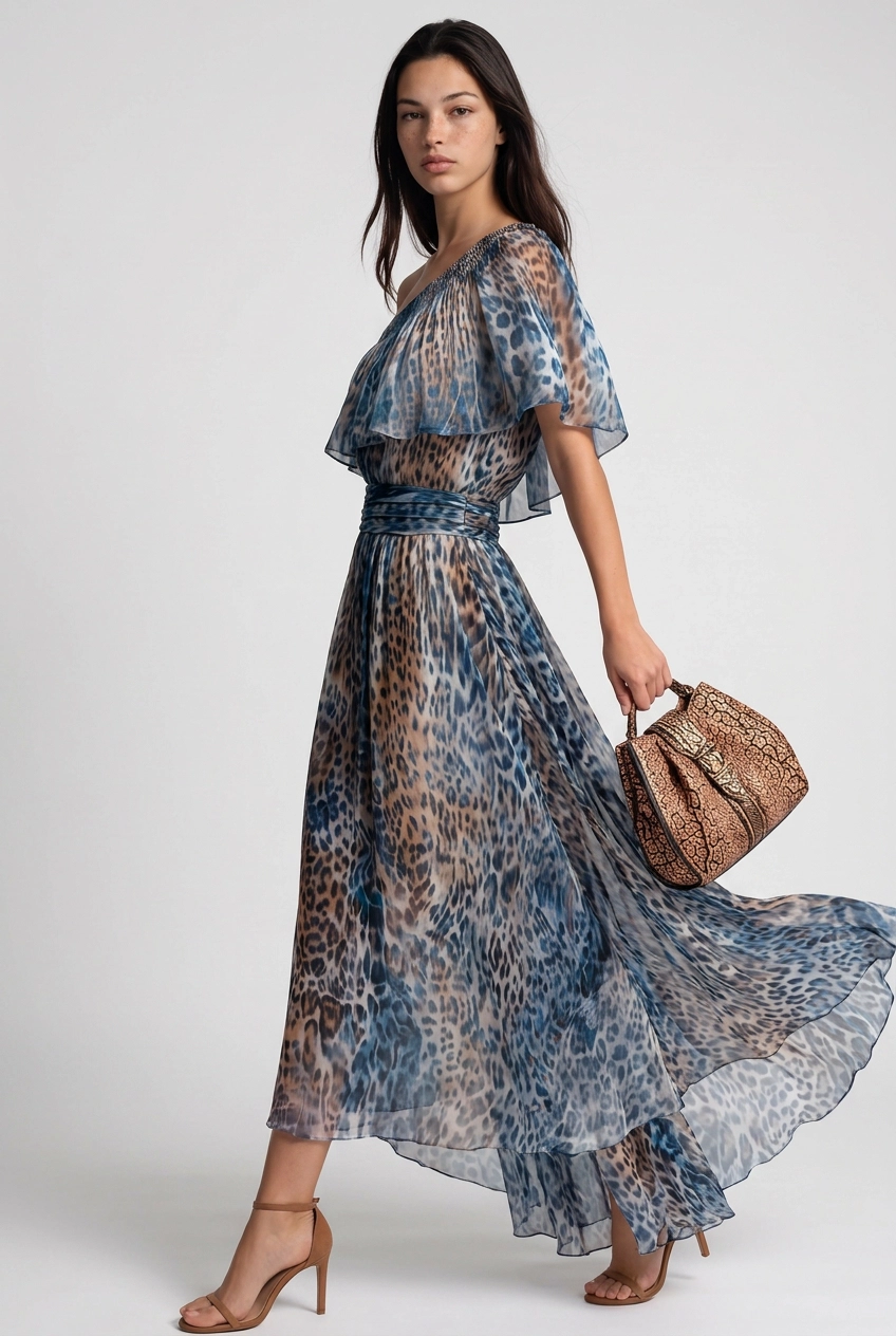 Talis Floral Printed Maxi Dresses