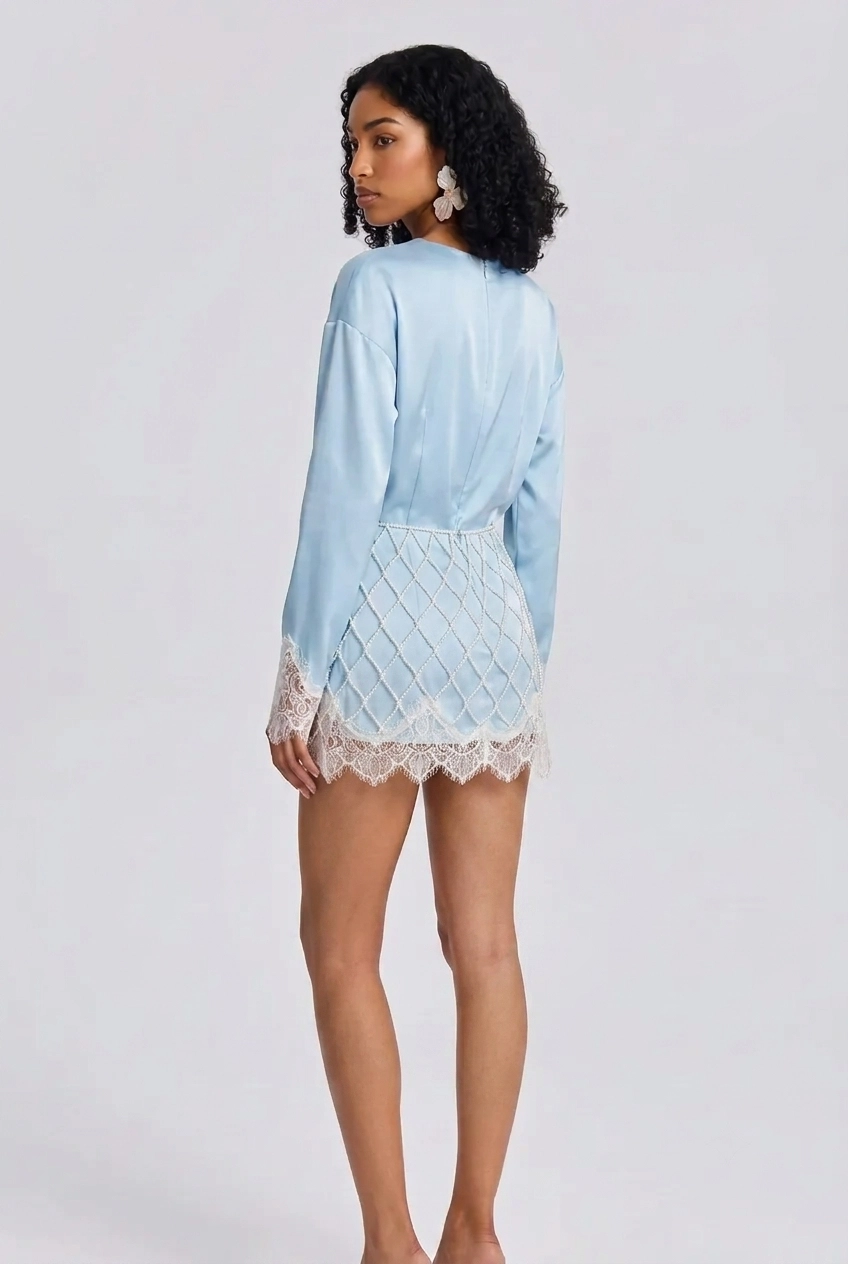 Moss Lace Solid Tops