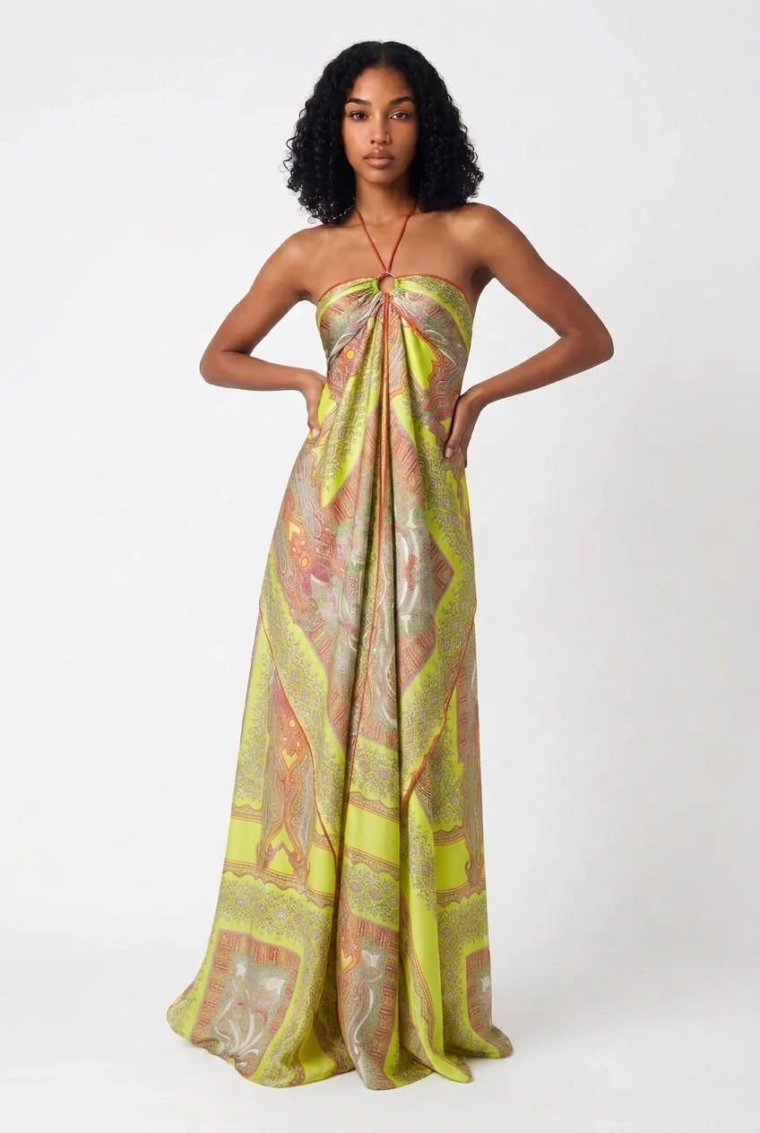 Clara Floral Printed Maxi Dresses
