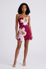 Rain Floral Mini Dresses