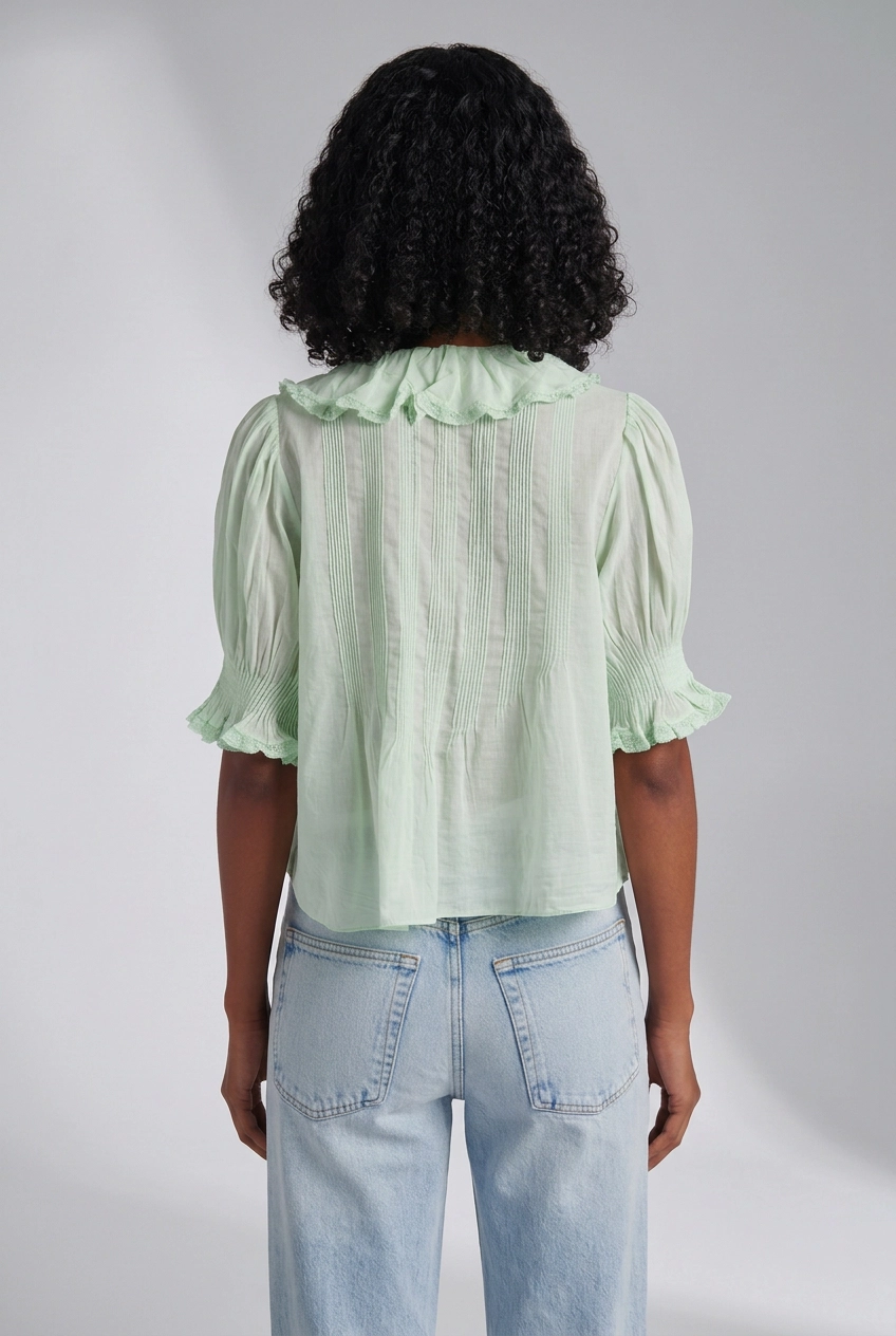Reese Solid Lace Tops