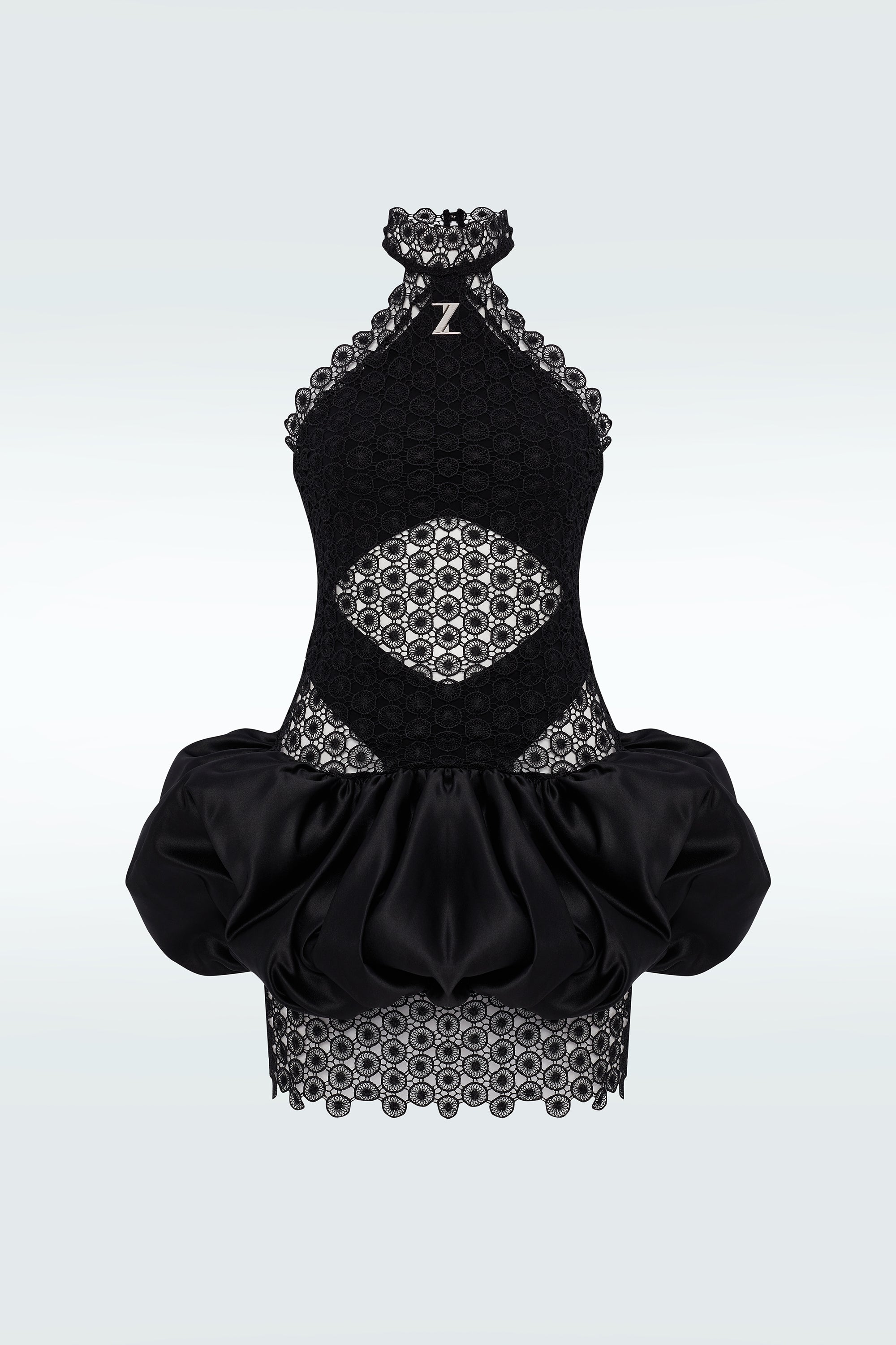 Rosie Solid Lace Mini Dresses