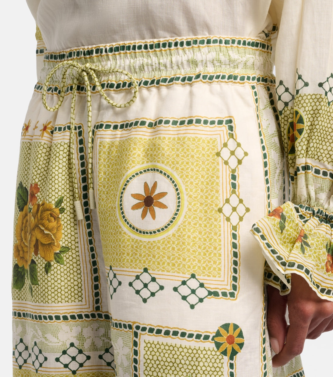 Marigold Floral Lace Co‑ords