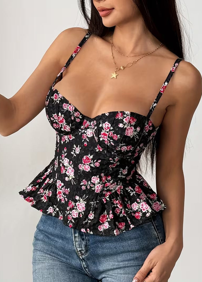 Unity Floral Corset Tops