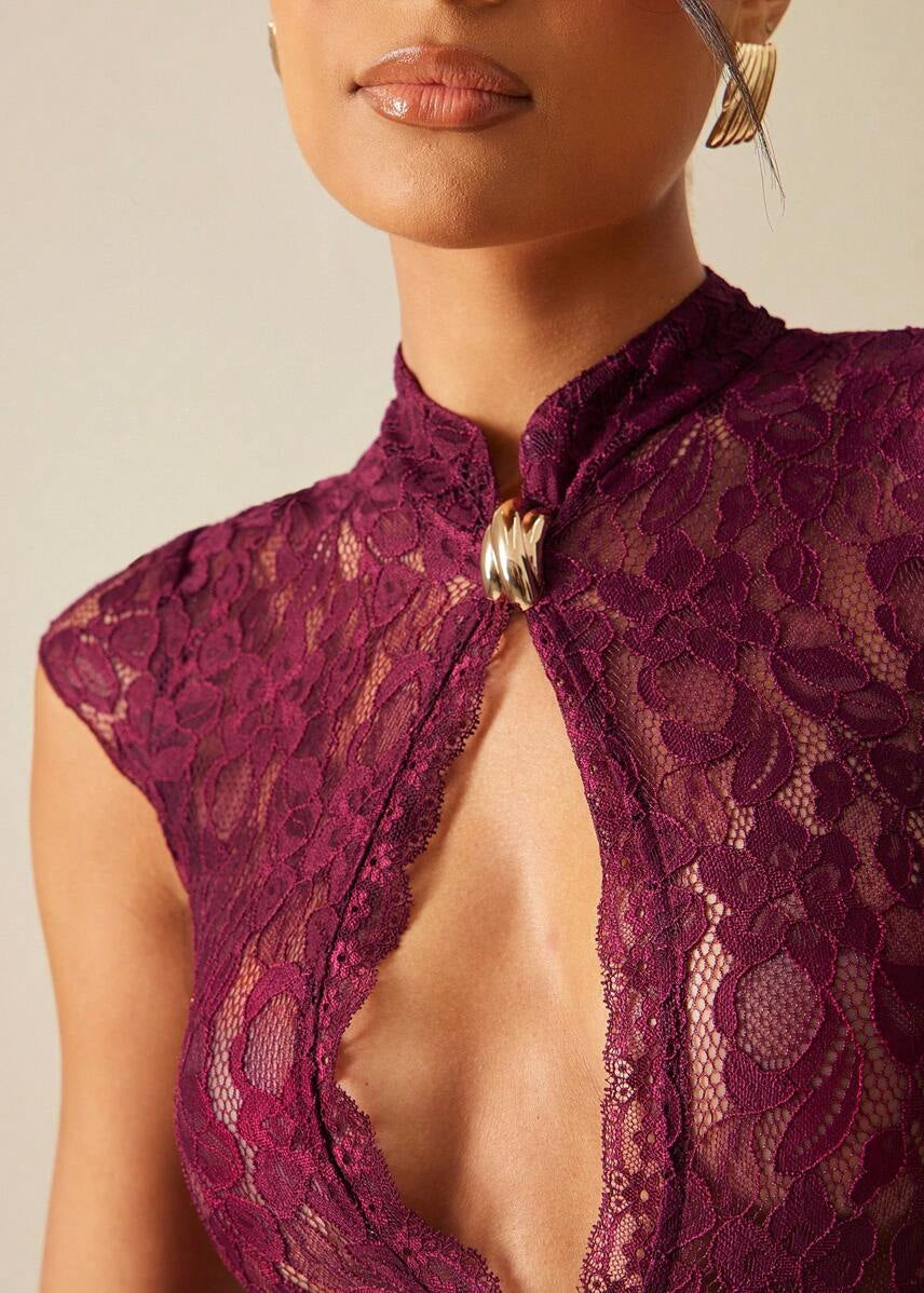 Cira Solid Lace Jacquard Mini Dresses