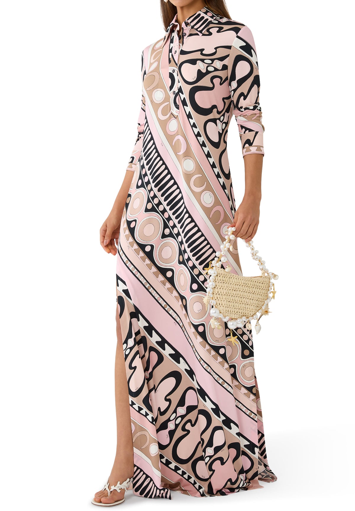 Orion Printed Floral Maxi Dresses