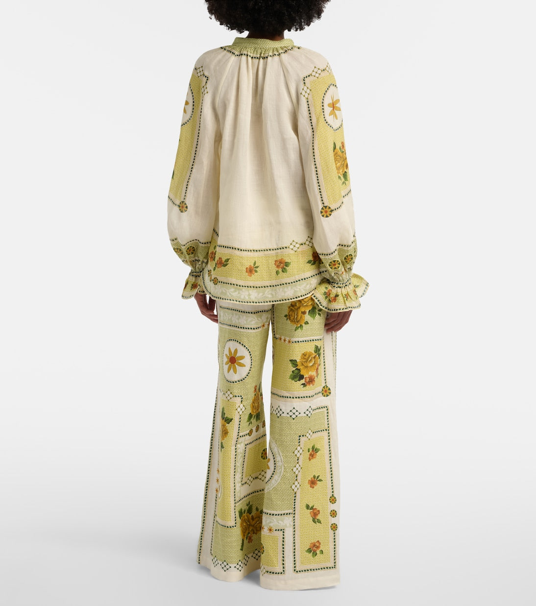 Marigold Floral Lace Co‑ords