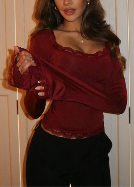 Nara Lace Solid Tops