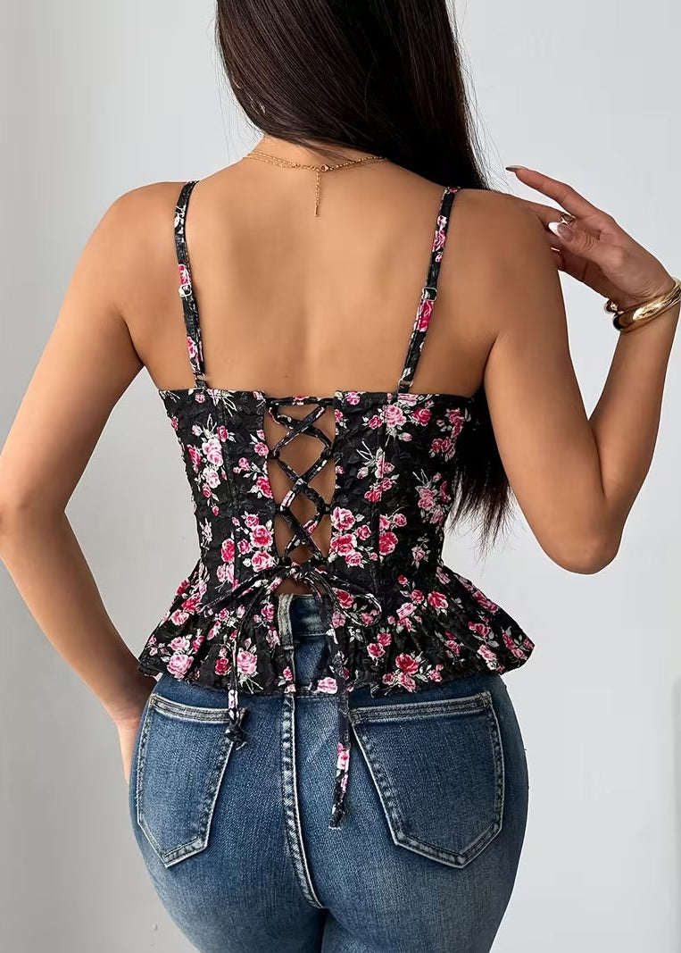 Unity Floral Corset Tops