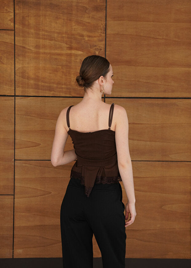 Quail Lace Printed Tops