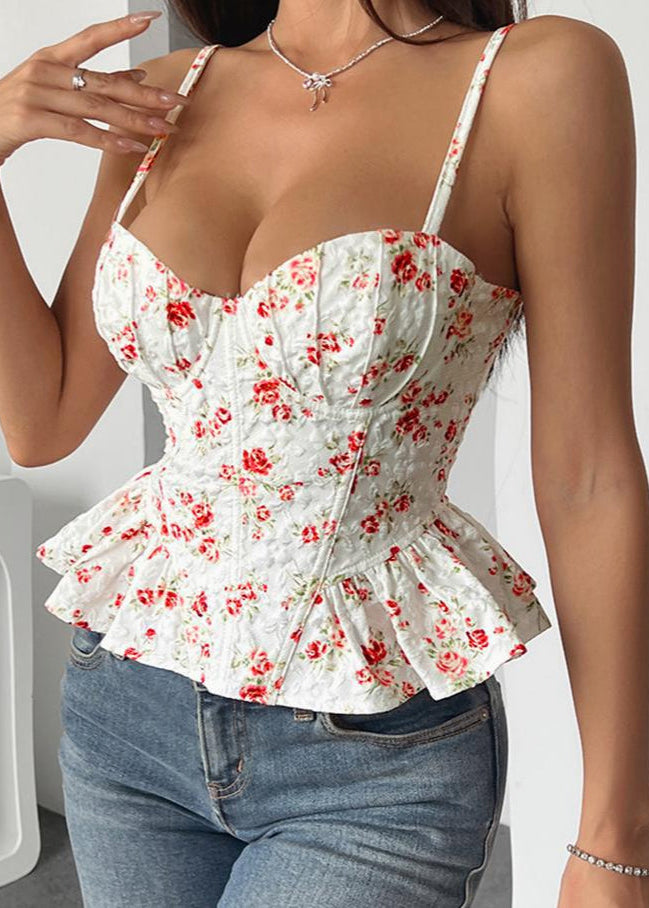 Unity Floral Corset Tops