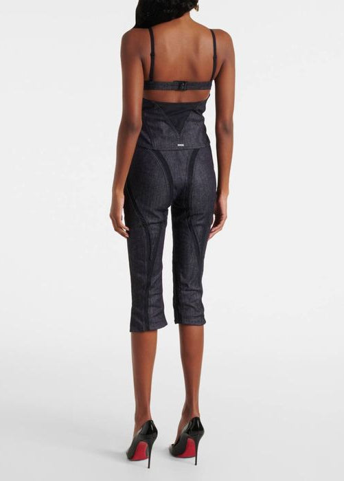 Beryl Denim Corset Tops
