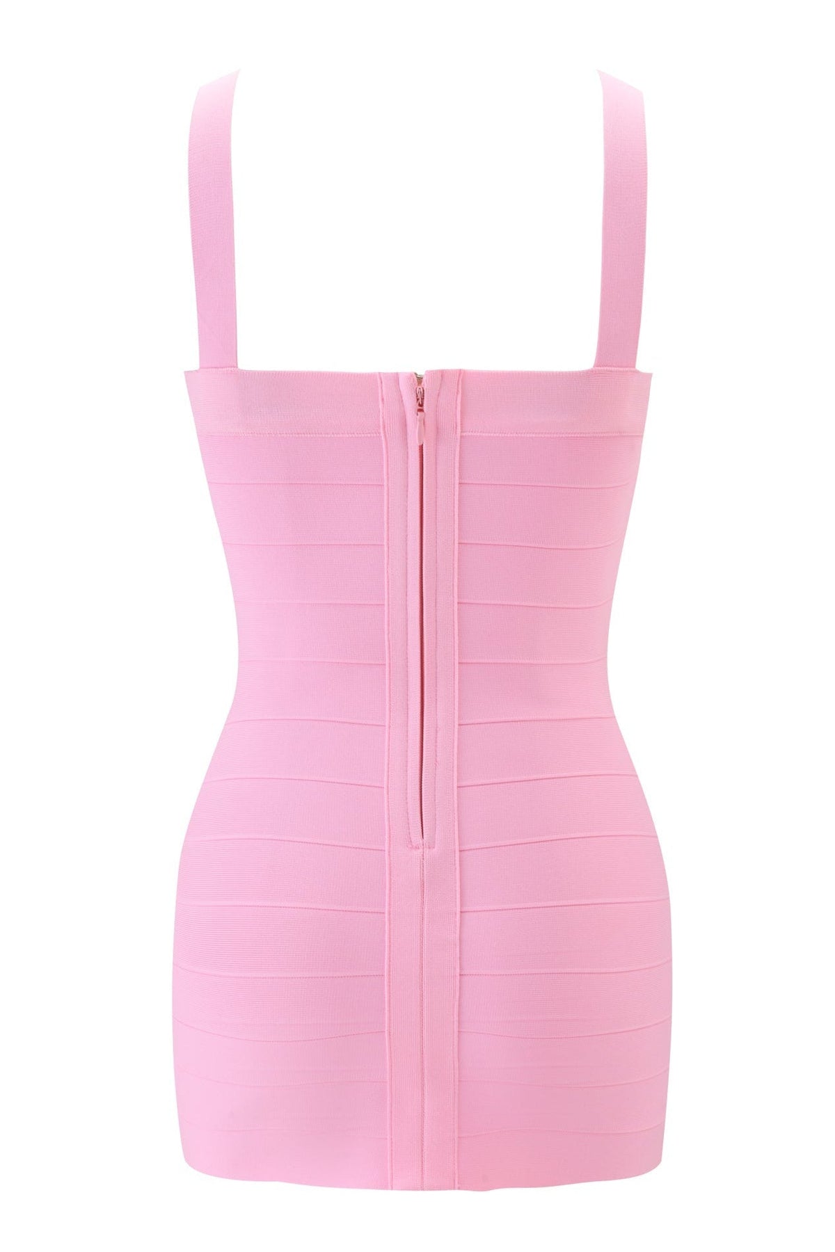 Lior Twist-Neck Bandage Mini Dress
