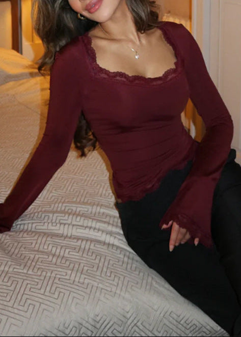 Nara Lace Solid Tops