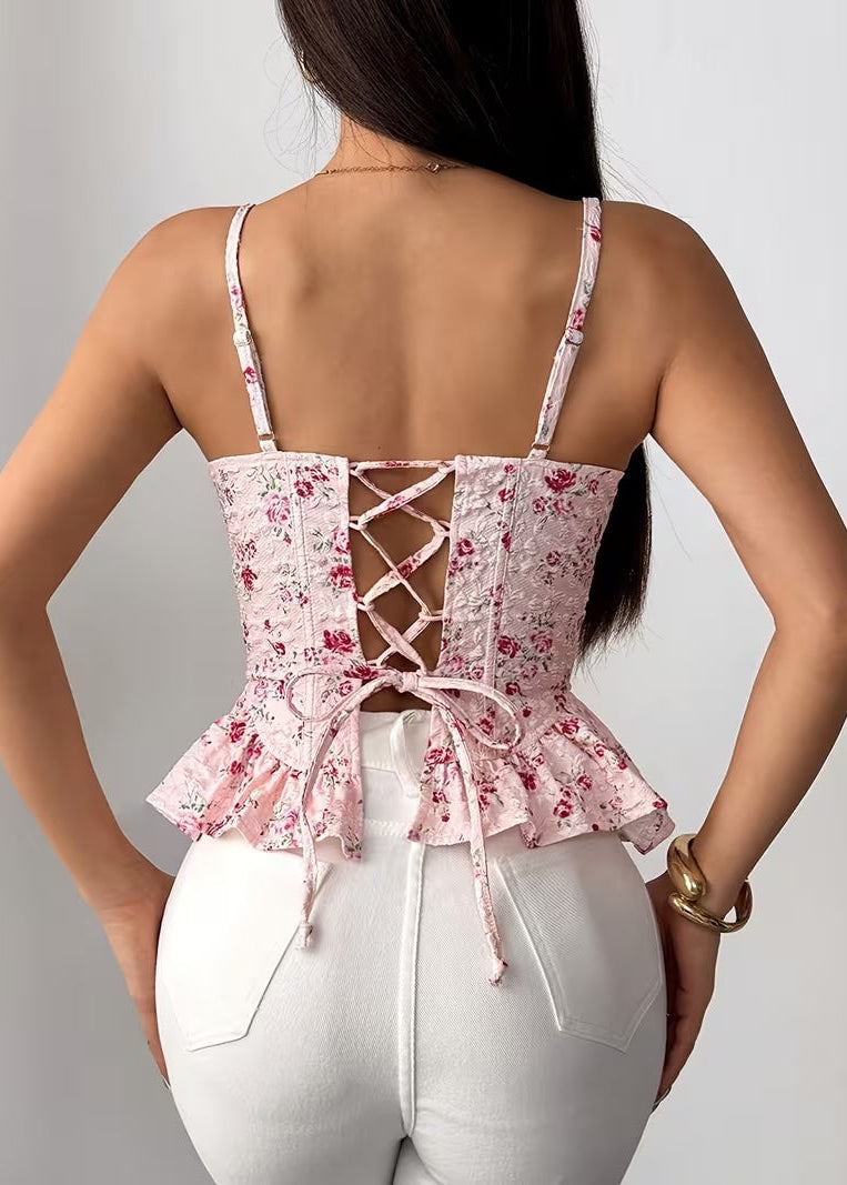 Unity Floral Corset Tops