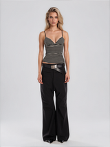 Halcyon V-Neck Printed Camisole Top