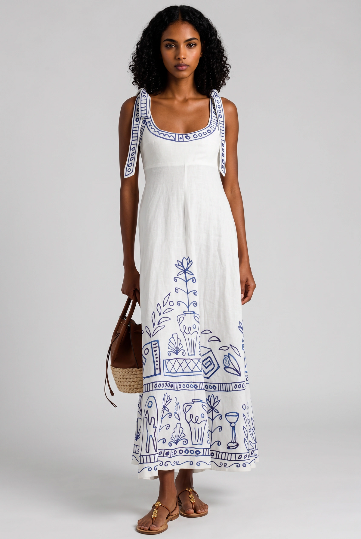 Novaly Floral Printed Maxi Dresses