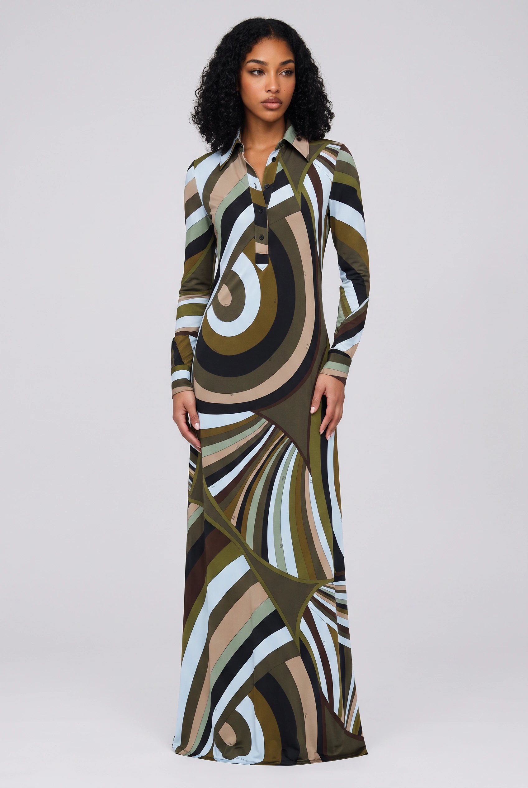 Avola Floral Printed Maxi Dresses