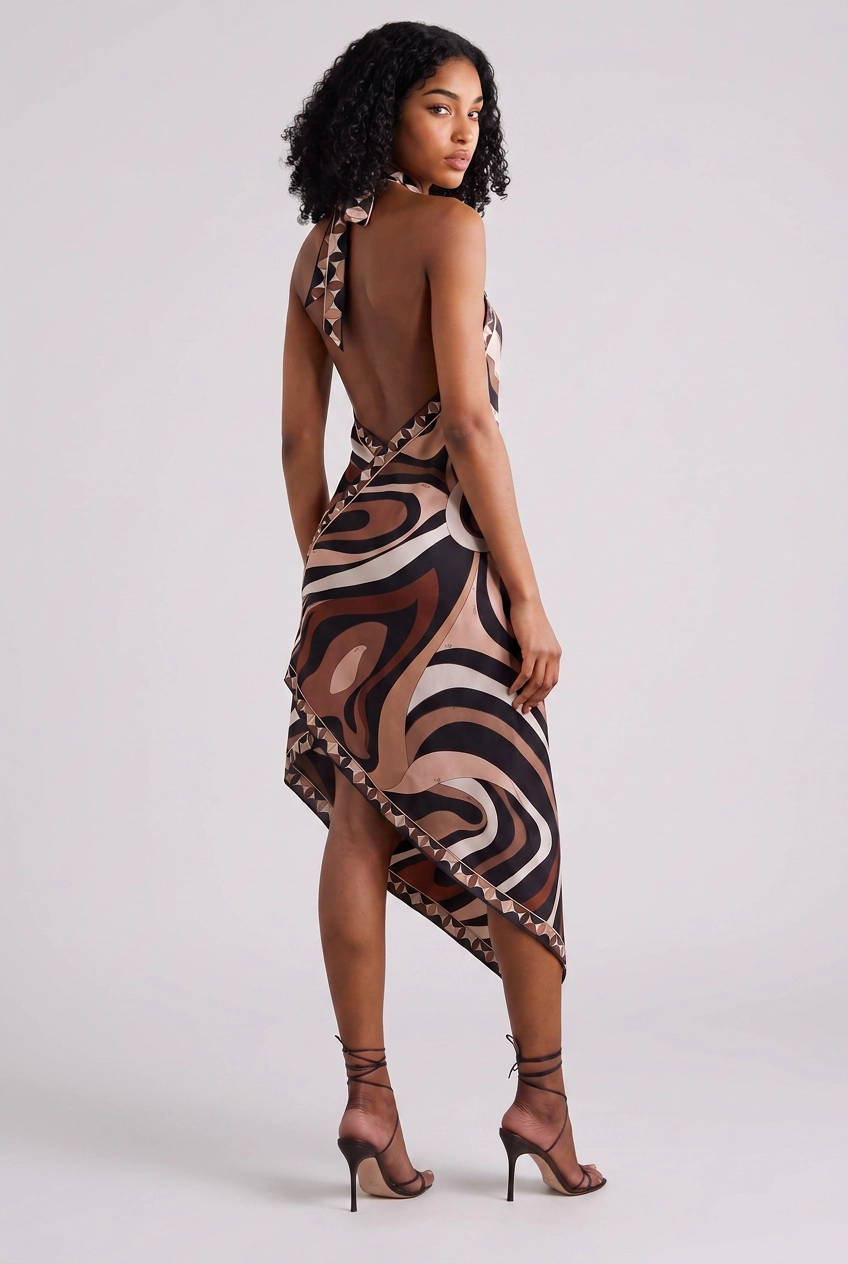 Coralie Floral Printed Midi Dresses