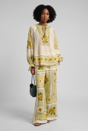 Marigold Floral Lace Co‑ords