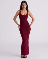 Firmament Metallic Bandage Maxi Dress