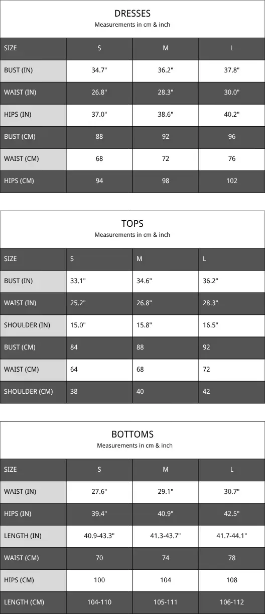 Size Guide