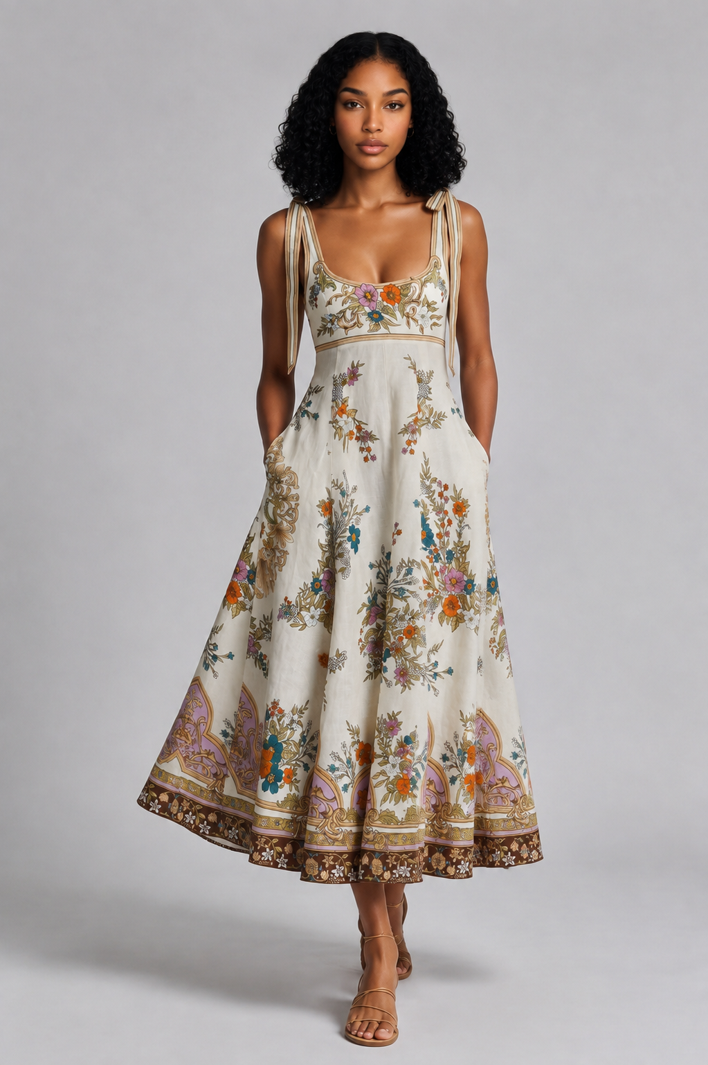 Lumin Floral Printed Maxi Dresses
