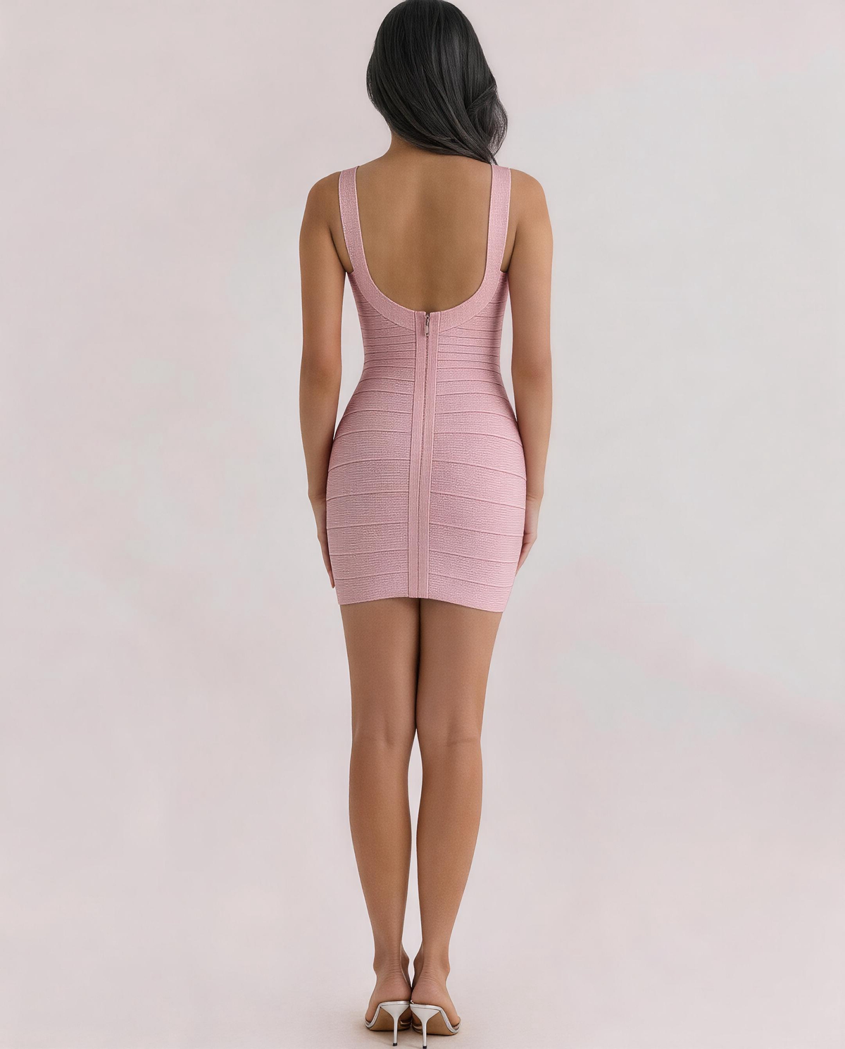 Ethereal Bandage Mini Dress