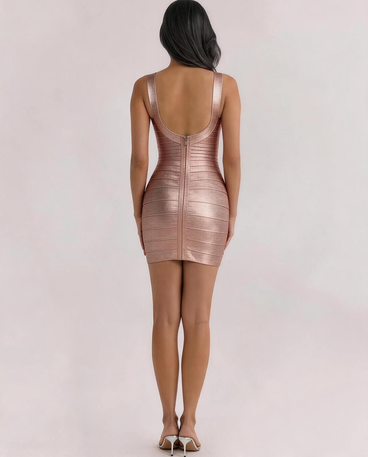 Ethereal Bandage Mini Dress