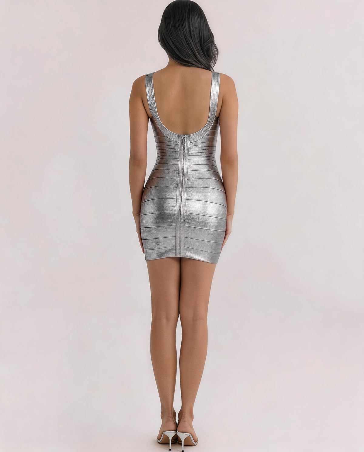 Ethereal Bandage Mini Dress